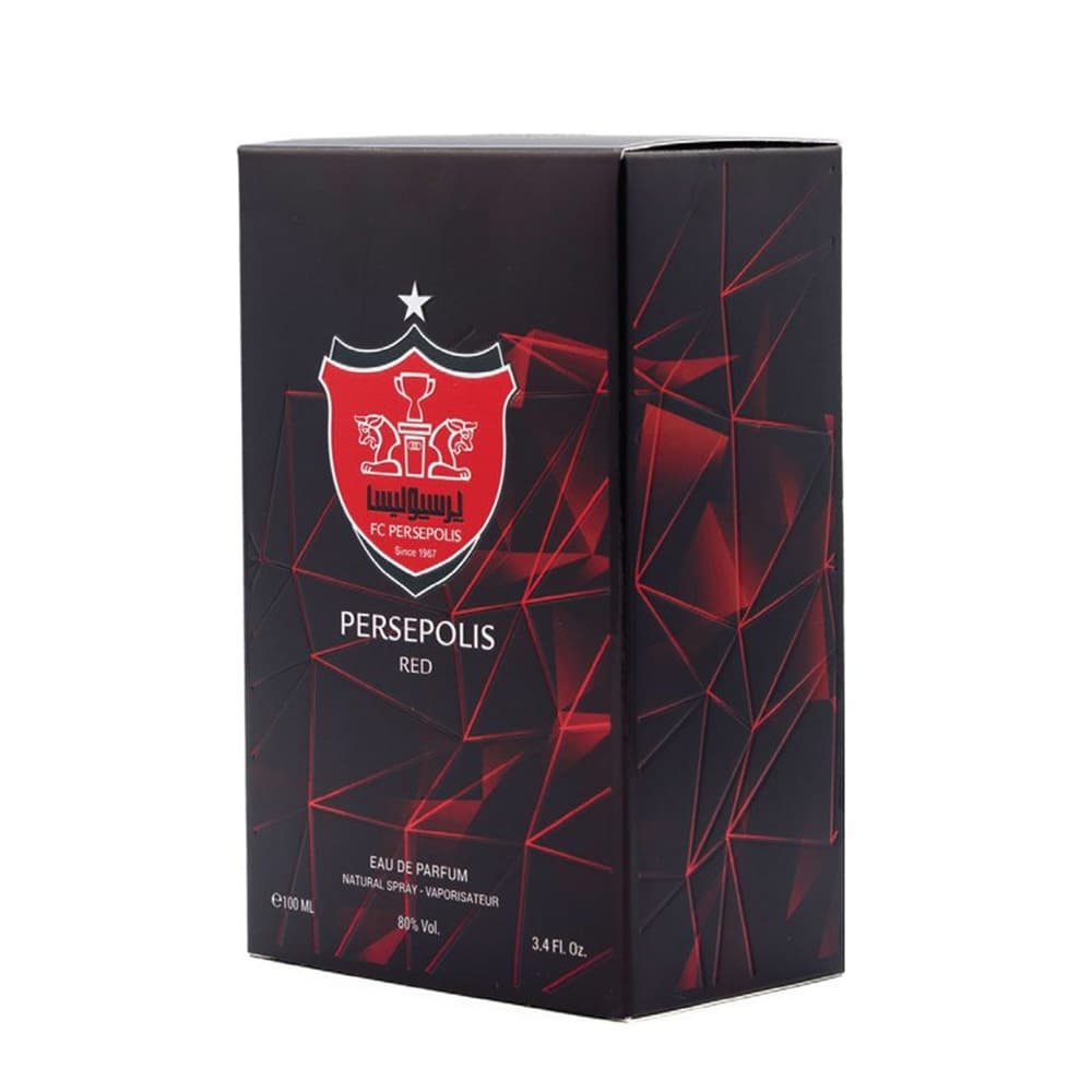 ادکلن پرسپولیس مدل رد Perspolis Red حجم 100 میل — تصویر ۲