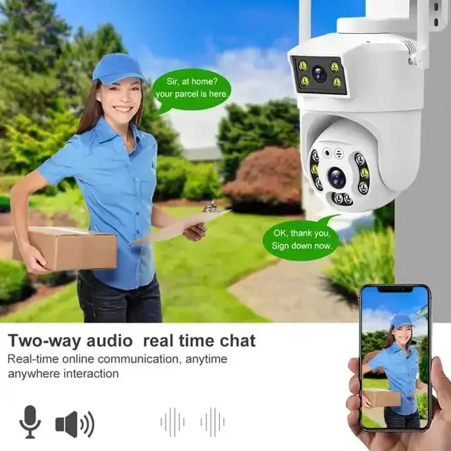 دوربین مینی اسپیددام سیم کارتی مدل SC6-4G(انتقال تصویر روی موبایل انجام می شود) — تصویر ۳