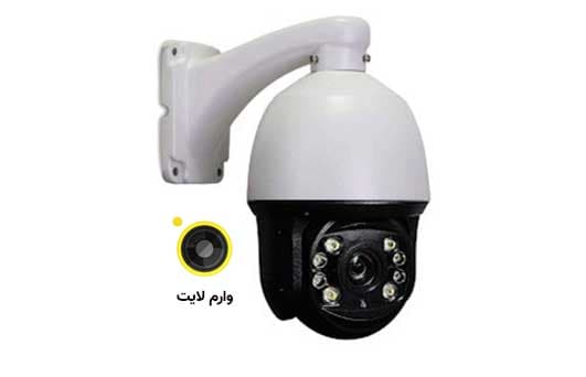دوربین اسپید دام AHD وارم لایت کیفیت 5 مگاپیکسل سونی بدنه فلزی مدل 335 44x( فنی : 4PCB SONY IMX 335) — تصویر ۳