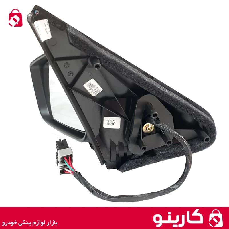 آینه بغل چپ پژو پارس طرح جدید تاشو برقی لنز دار کروز — تصویر ۳