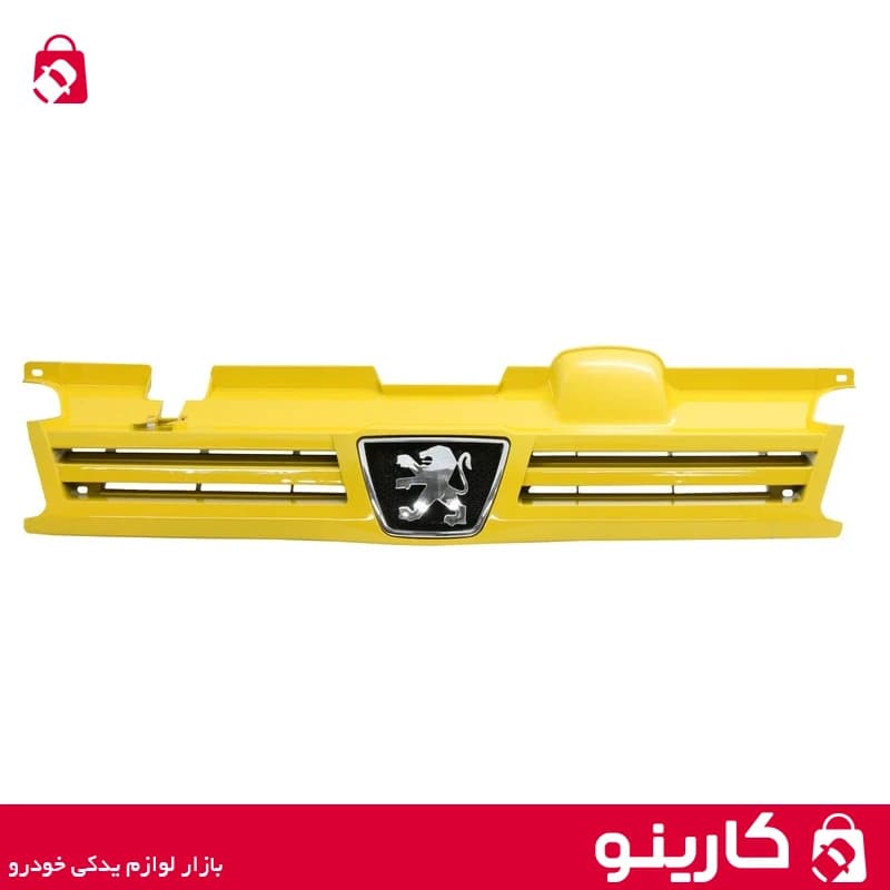 جلو پنجره پژو 405 زرد بی نی سی BI NI CI