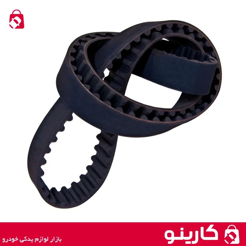 تسمه تایم سمند سورن پژو پارس موتور XU7P ایساکو 2070304406 114 دندانه جنس HNBR