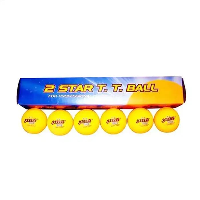 توپ پینگ پنگ DHS 2 Star 40mm نارنجی رنگ