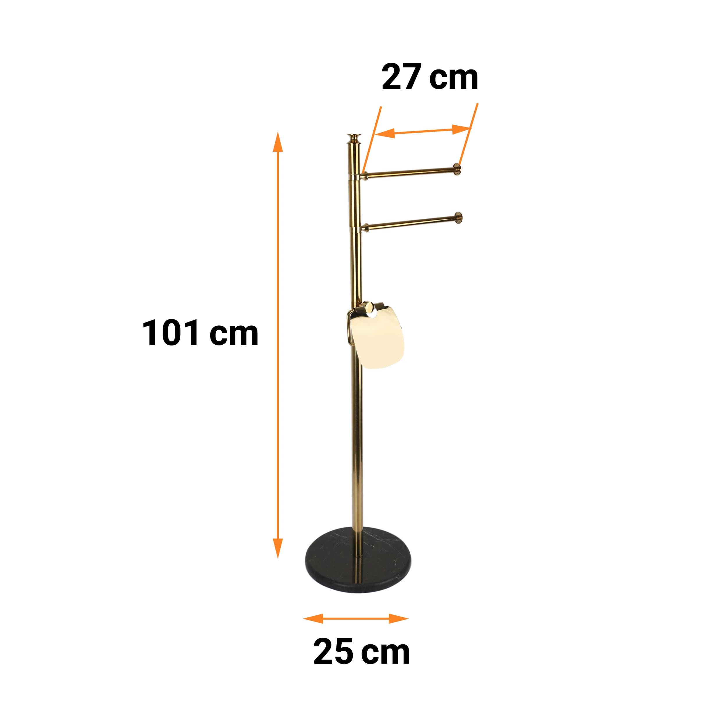 پایه رول دستمال کاغذی دلفین مدل STM-101-bl — تصویر ۷