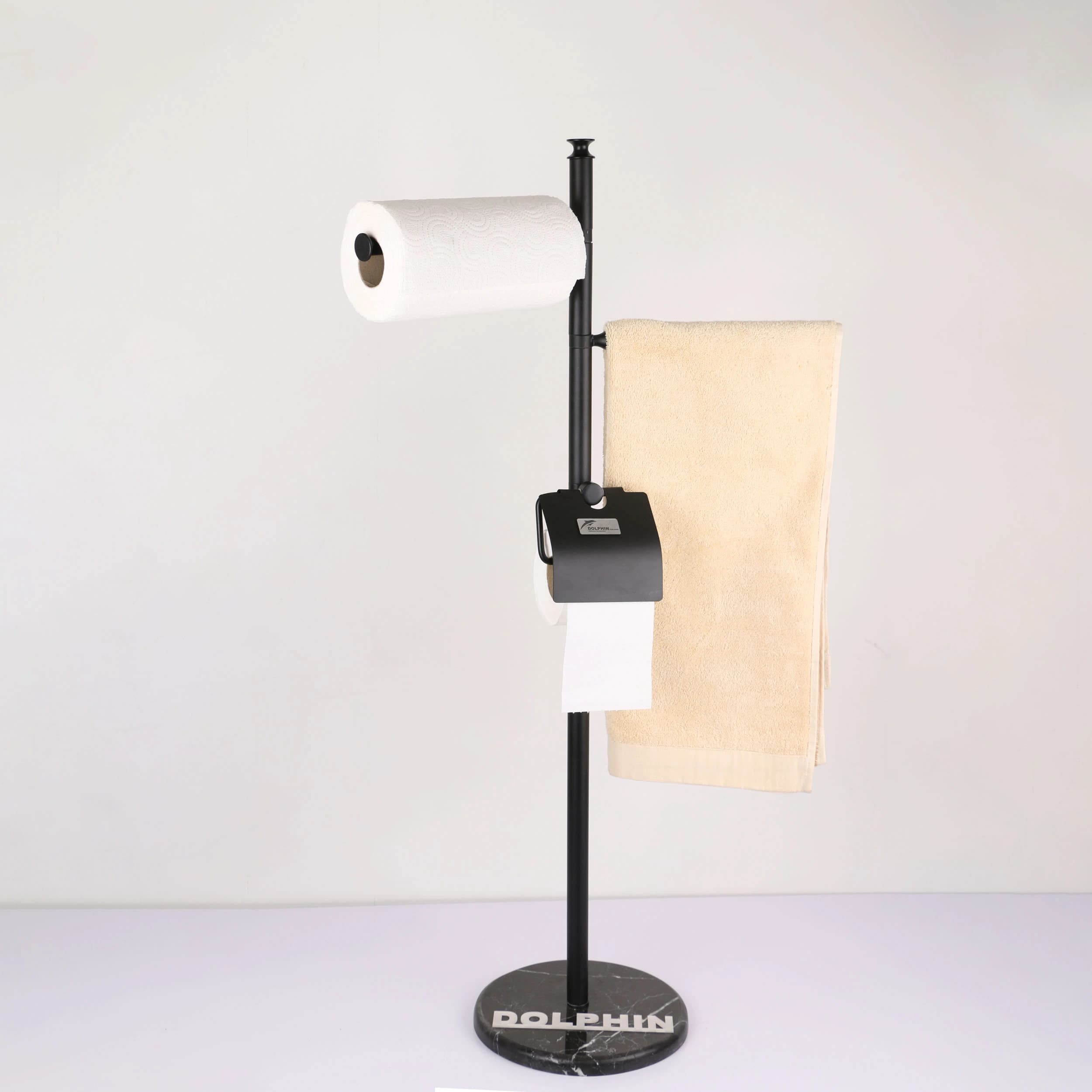 پایه رول دستمال کاغذی دلفین مدل STM-101-bl — تصویر ۶