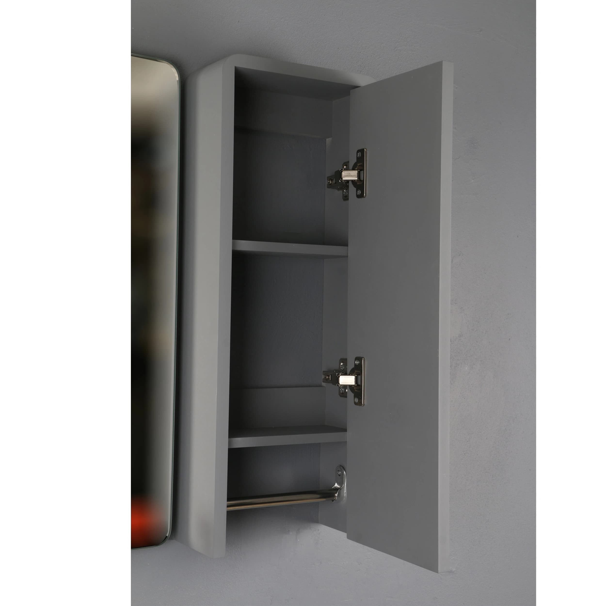 ست کابینت و روشویی دلفین مدل R14-GR به همراه آینه و باکس — تصویر ۷
