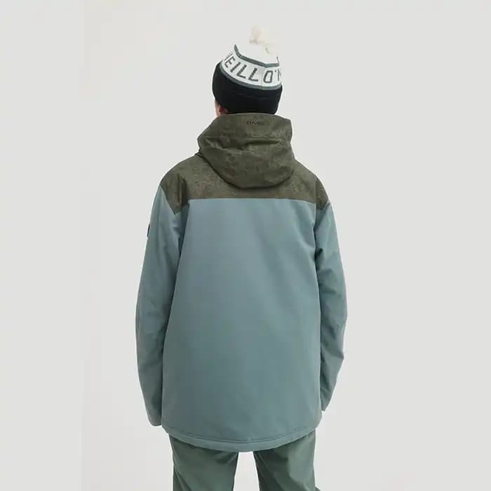 کاپشن اسکی مردانه O’NEILL UTILITY HYBRID BALSAM GREEN — تصویر ۲