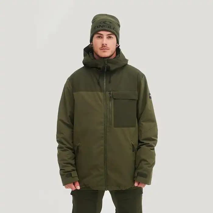 کاپشن اسکی مردانه O’NEILL UTILITY HYBRID GREEN