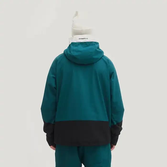 کاپشن اسکی مردانه O’NEILL ANORAK DEEP TEAL — تصویر ۳