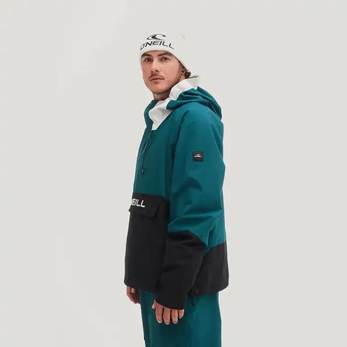 کاپشن اسکی مردانه O’NEILL ANORAK DEEP TEAL — تصویر ۲