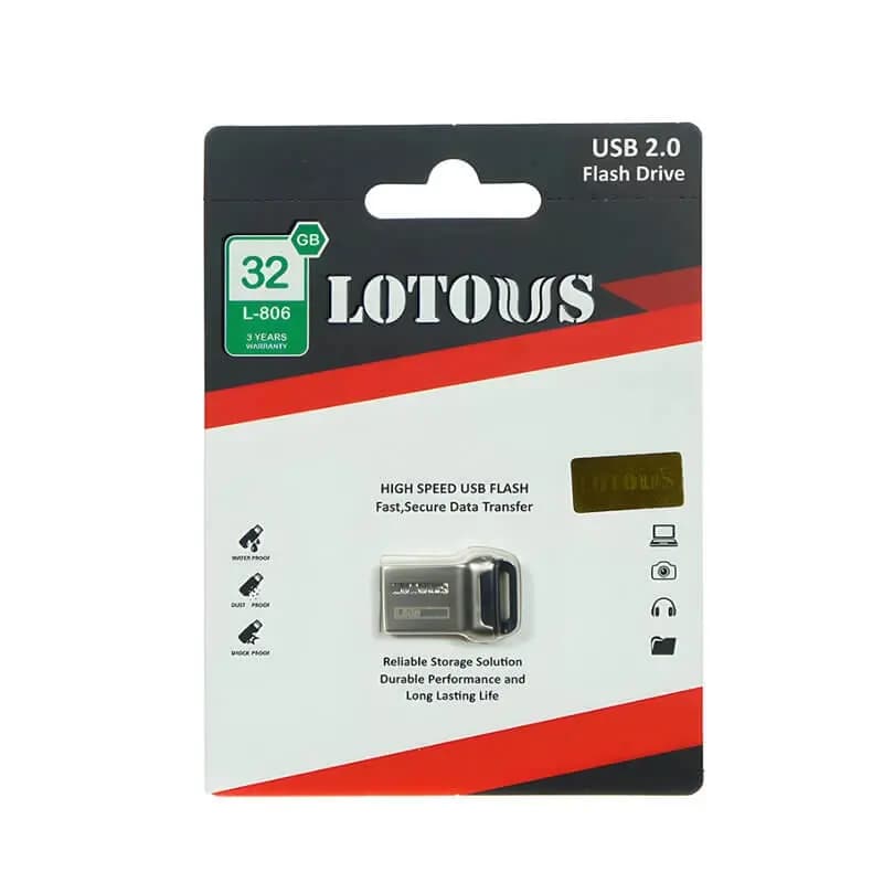 فلش مموری USB 2.0 لوتوس مدل L806 ظرفیت 64 گیگابایت — تصویر ۳