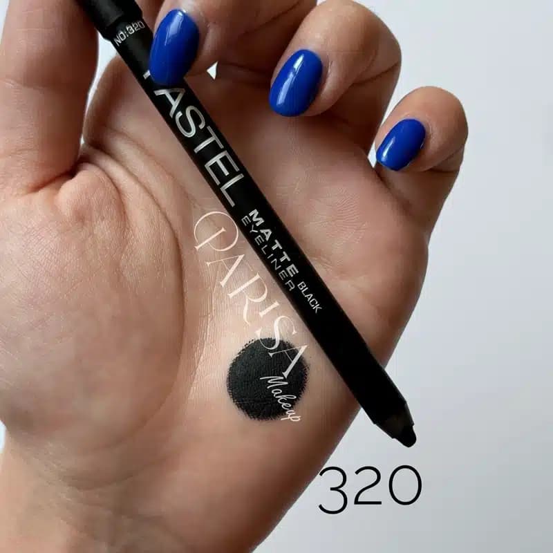 مداد چشم شمعی ضدآب پاستل PASTEL مدل Matte Eyeliner کد 320
