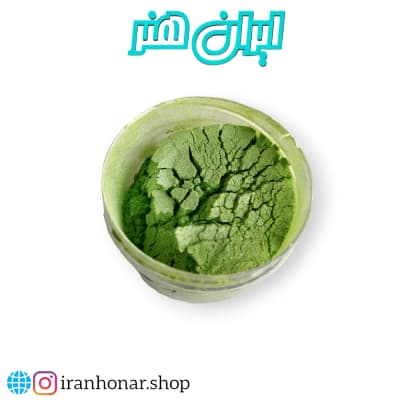 پودر متالیک سبز روشن 10 گرمی