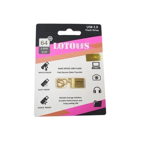 فلش مموری USB 2.0 لوتوس مدل L810 ظرفیت 64 گیگابایت — تصویر ۶