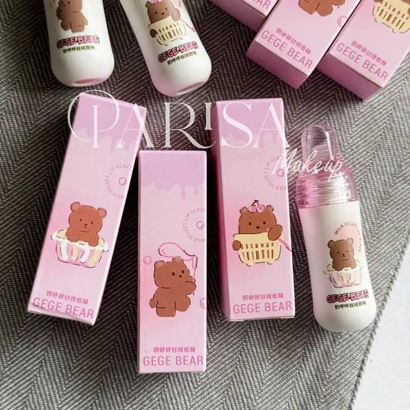 رژلب مایع مخملی مات Gege Bear مدل Milk Velvet Lip Glaze — تصویر ۳