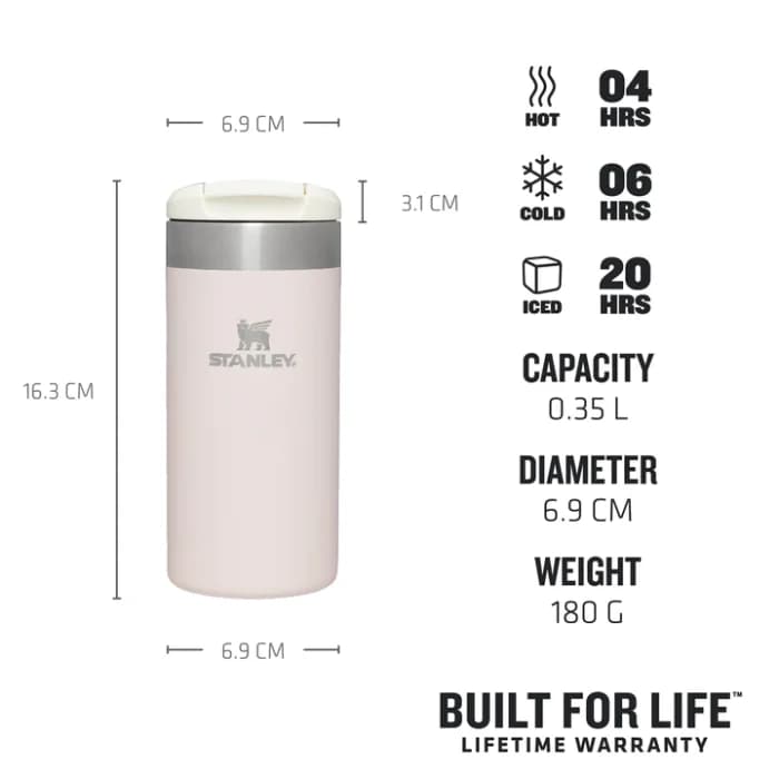 ماگ ایرولایت ترانزیت استنلی مدل THE AEROLIGHT TRANSIT MUG 0.35L — تصویر ۸