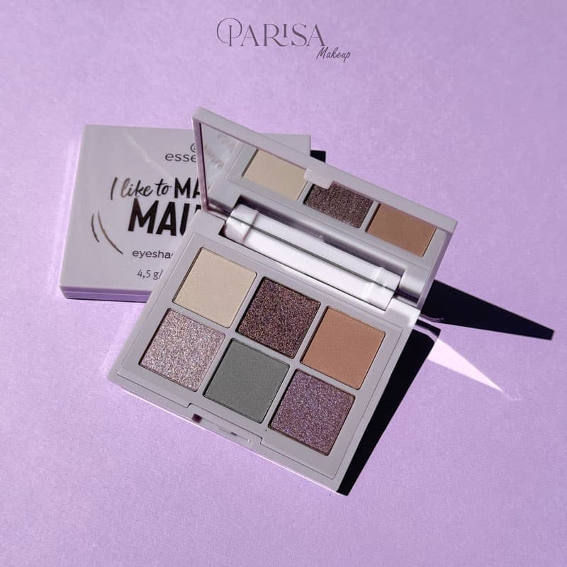 پالت سایه 6 رنگ اسنس essence مدل I Like to MAUVE it — تصویر ۳