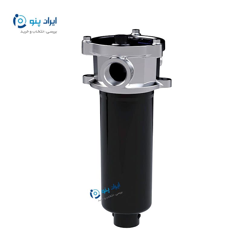 فیلتر برگشت اتصال 1/2-1 ریزابی 25 میکرون فشار 8 بار فیلترک FILTREC