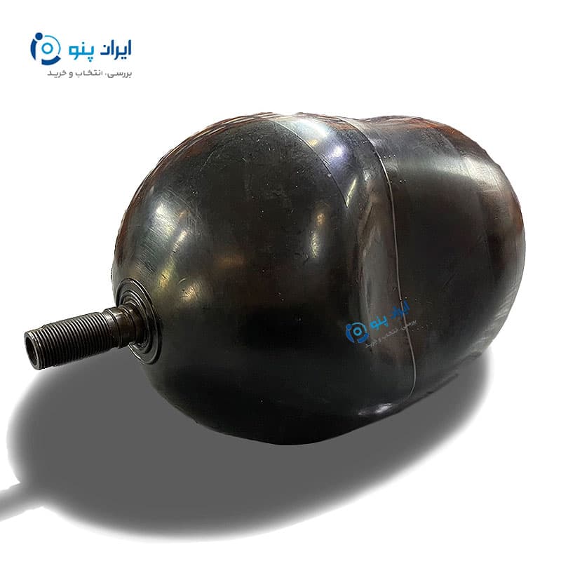 لاستیک آکومولاتور ظرفیت 6.3 لیتر فشار 420 بار میل هرتز Milehertz — تصویر ۲