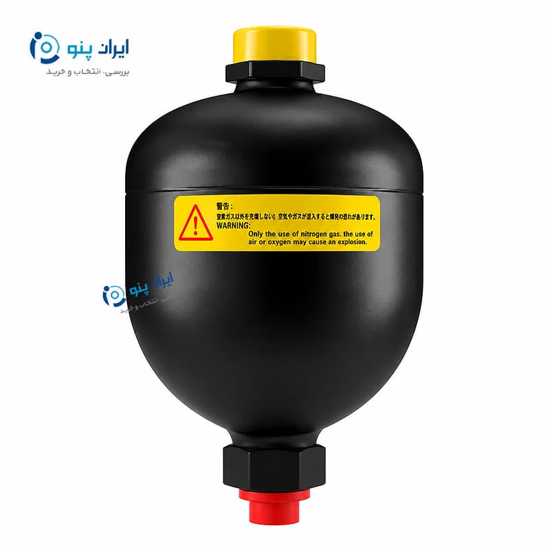 آکومولاتور دیافراگمی ظرفیت 0.5 لیتر فشار 330 بار میل هرتز Milehertz