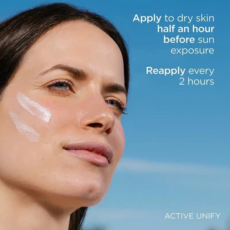 ضدآفتاب بی رنگ ضدلک SPF 50 ایزدین ISDIN مدل Active Unify — تصویر ۲
