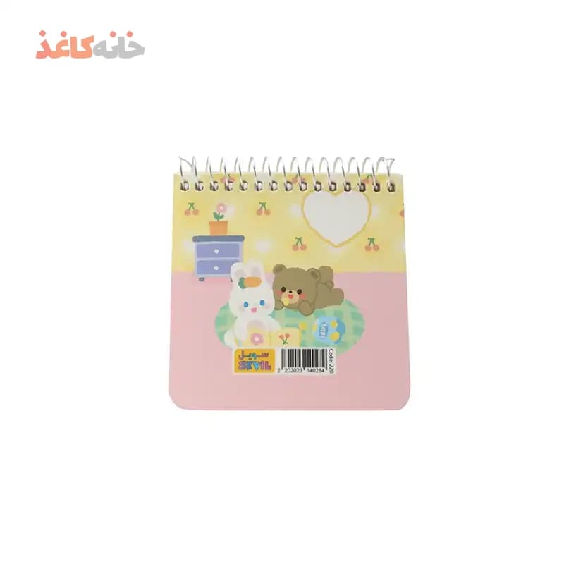 یادداشت10*10 سویل طرح خرس و خرگوش — تصویر ۲