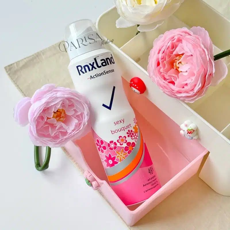 اسپری ضدتعریق 48 ساعته RnxLand رایحه Sexy Bouquet(150 میل)