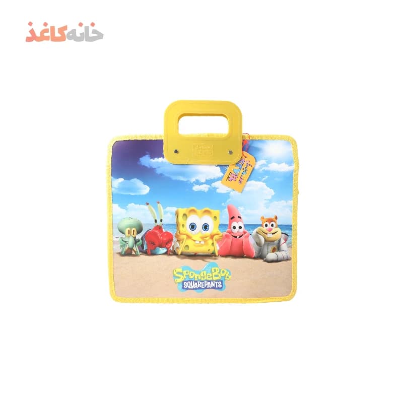 کیف طلق سویل طرح باب اسفنجی