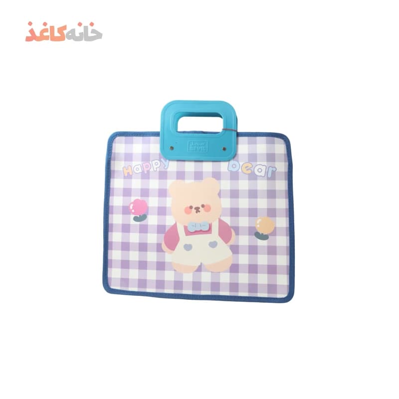 کیف طلق سویل طرح خرس