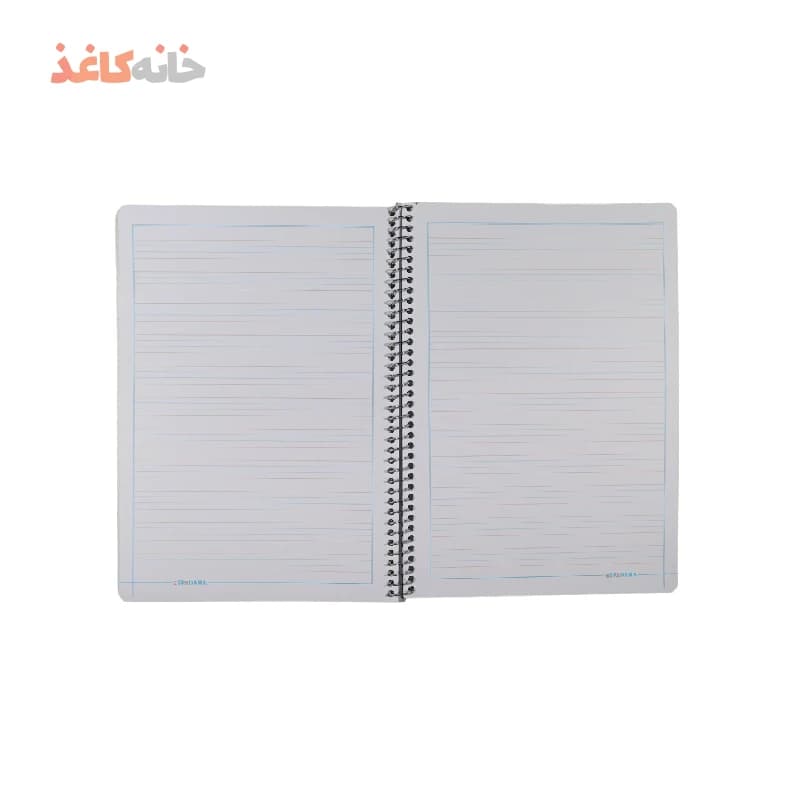 دفتر زبان 50 برگ فنری چهار خط اسپادانا طرح شیر — تصویر ۳