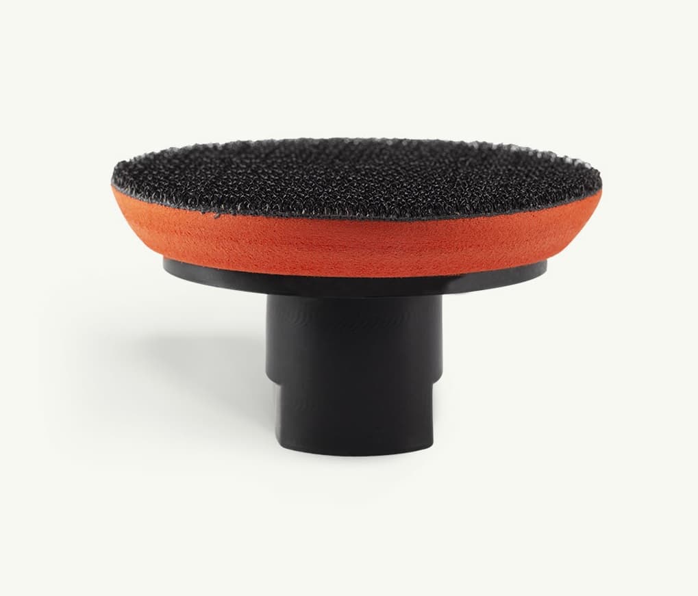 صفحه پولیش چسبی مینی پشت پیچی سایز 75 (بکینگ پد) Rotary Backing Pad 3 Inch — تصویر ۲