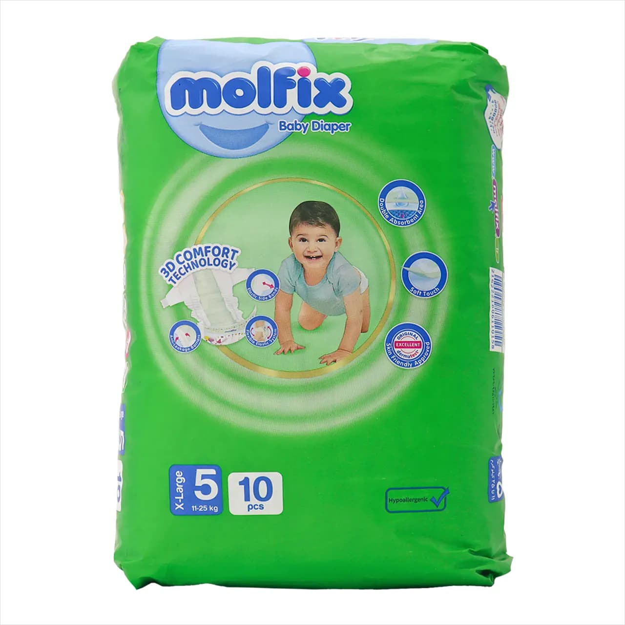 پوشک کامل بچه مولفیکس سایز 5