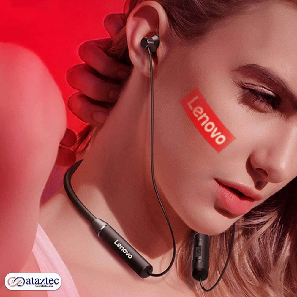 هندزفری بلوتوثی گردنی لنوو مدل QE63 — تصویر ۵