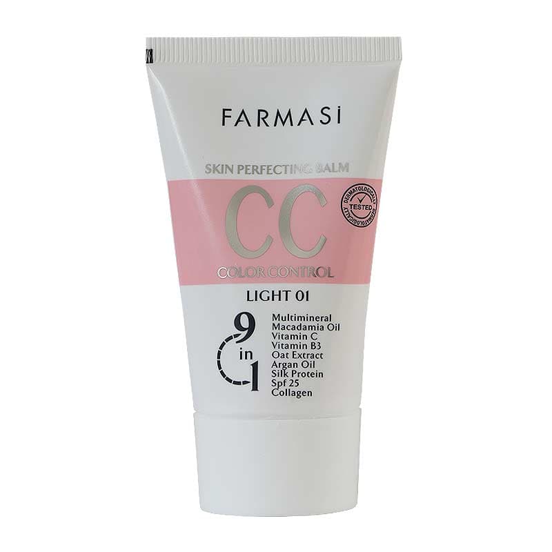 سی سی کرم 9 در 1 فارماسی رنگ LIGHT 01