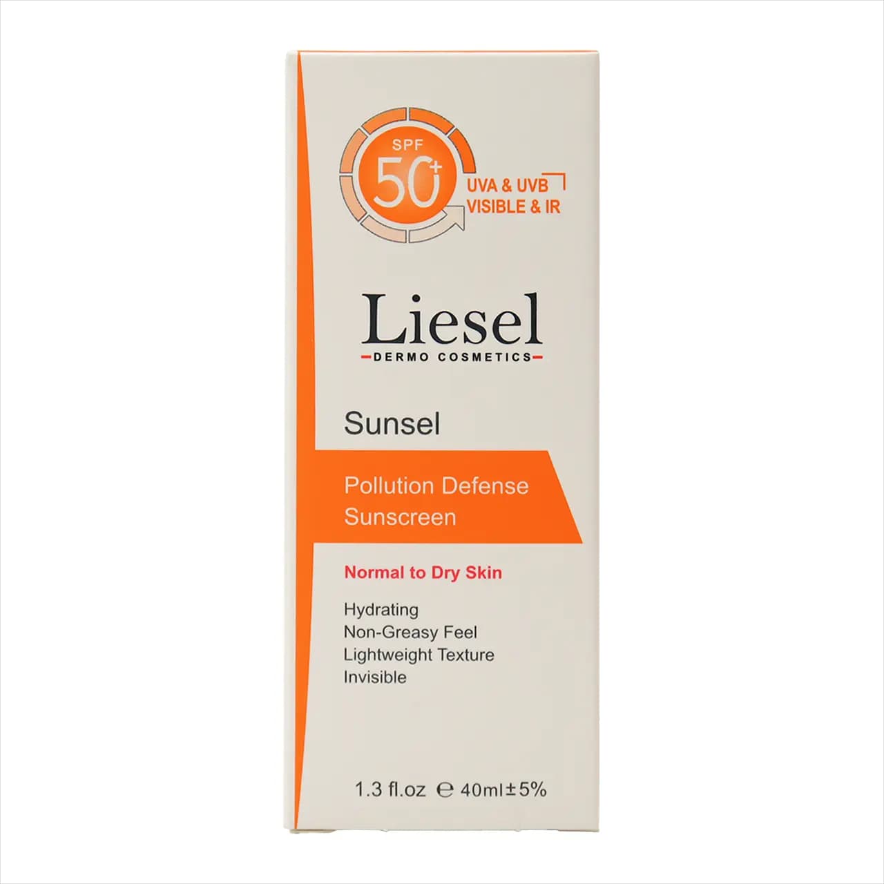 کرم ضد آفتاب پوست خشک سانسل SPF50 لایسل