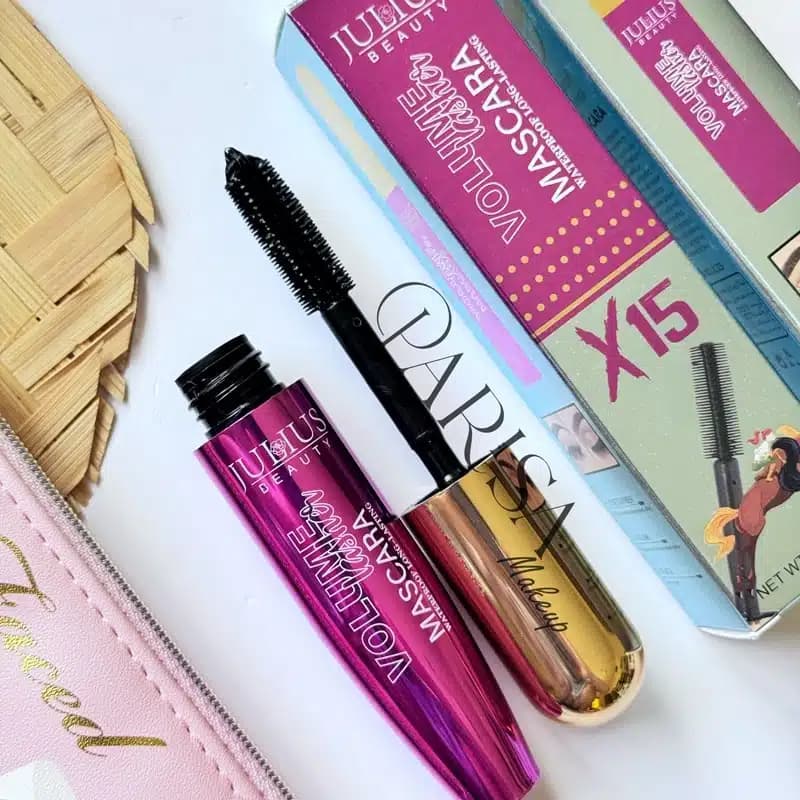 ریمل حجم دهنده مژه ژولیوس بیوتی مدل Volume Lashes X15 — تصویر ۲