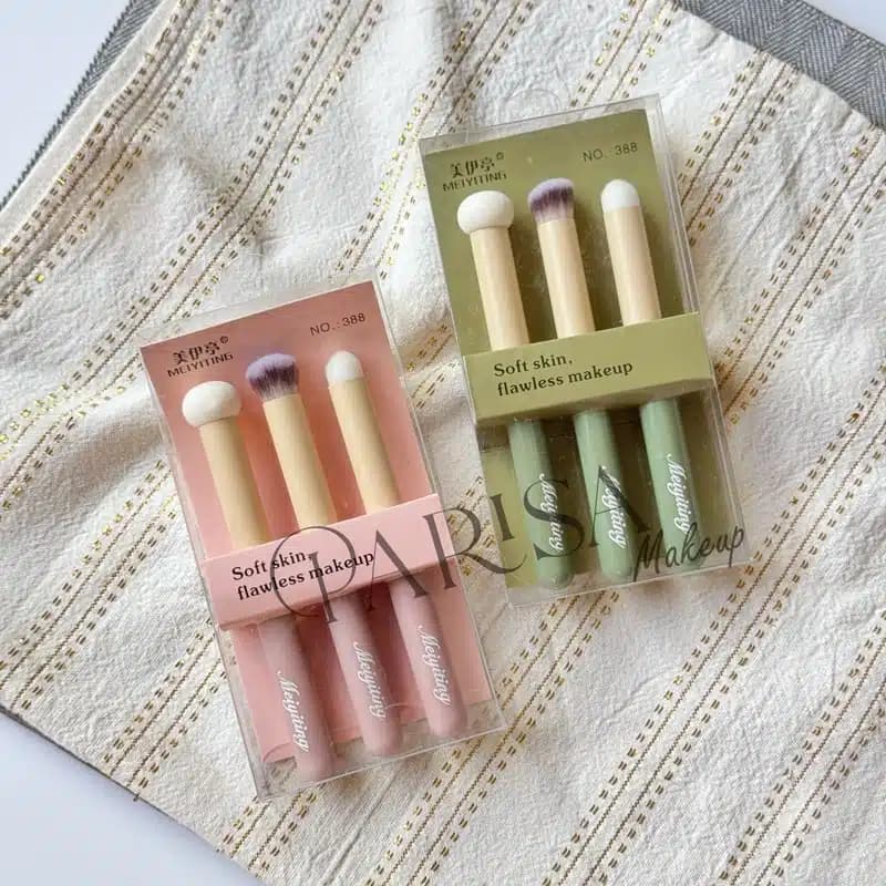 ست براش 3 عددی Meiyiting مدل Soft Skin Flawless Makeup