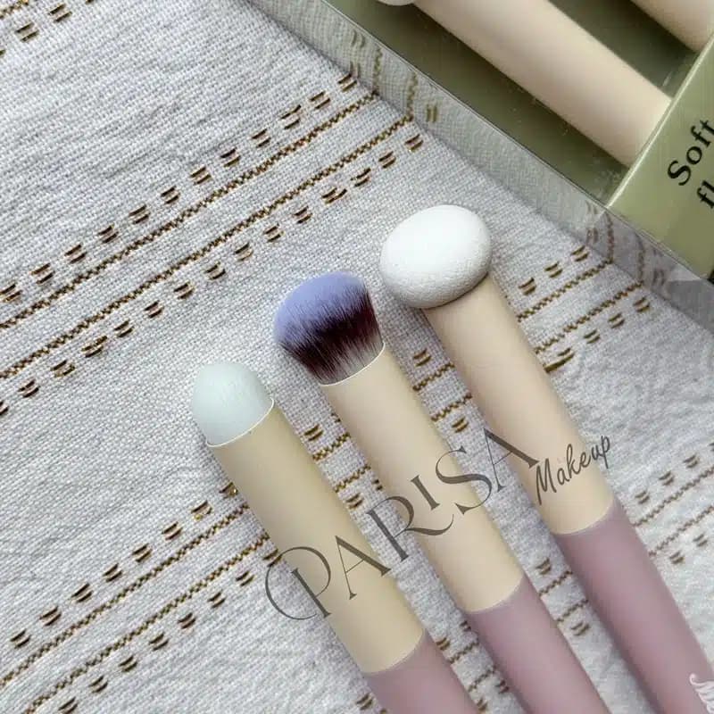 ست براش 3 عددی Meiyiting مدل Soft Skin Flawless Makeup — تصویر ۳