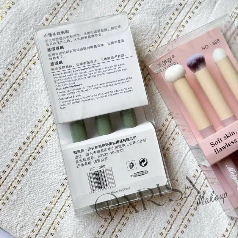 ست براش 3 عددی Meiyiting مدل Soft Skin Flawless Makeup — تصویر ۵