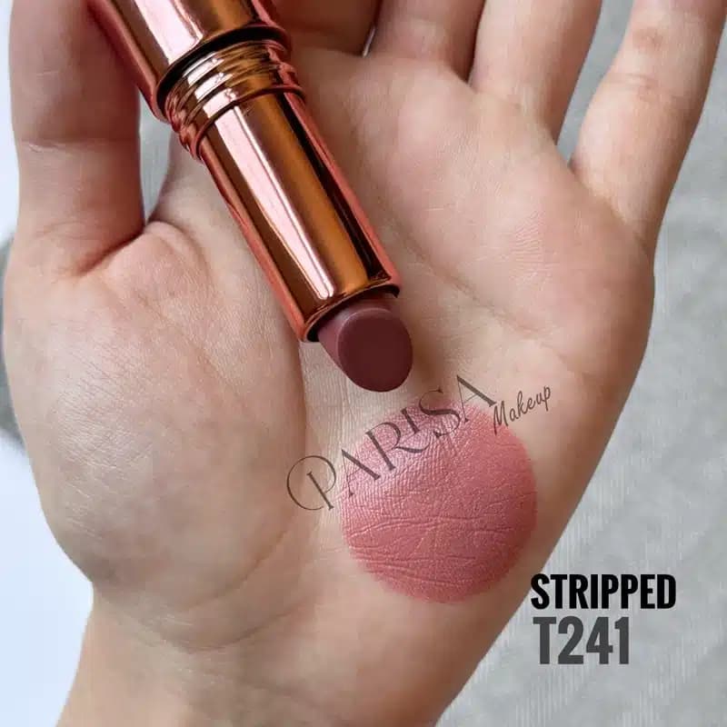 رژلب مات مخملی رولوشن Revolution کد 241(رنگ Stripped)