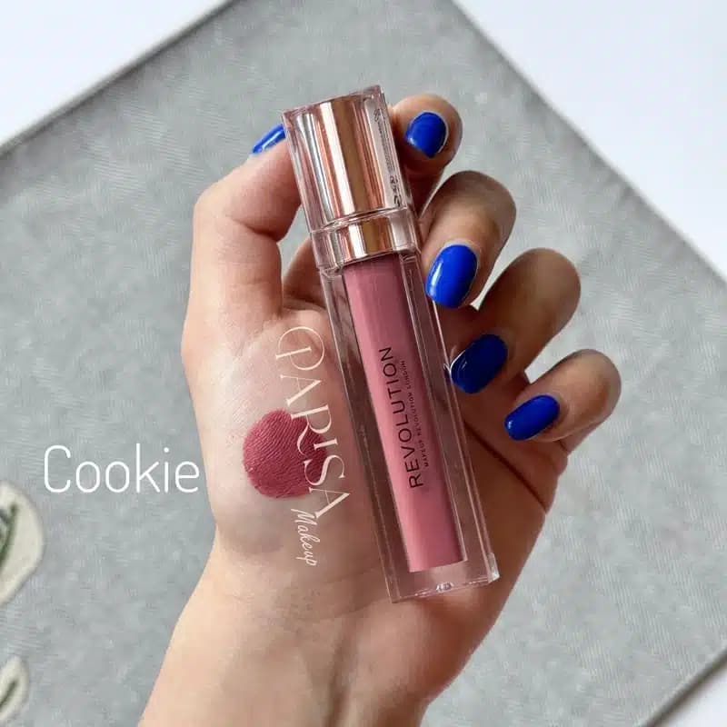 رژلب مایع مات رولوشن Revolution کد 305 رنگ Cookie