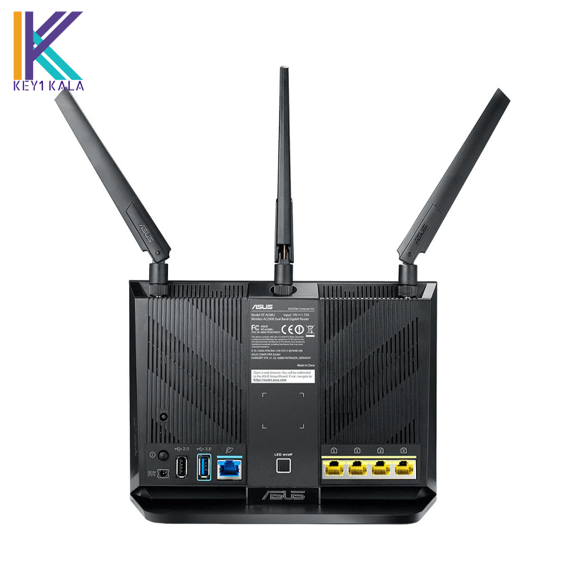 روتر بیسیم و دوباند AC2900 ایسوس مدل RT-AC86U — تصویر ۳