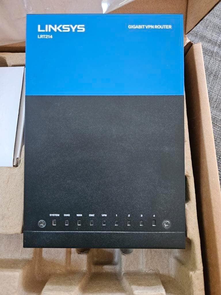 روتر لینک سیس LINKSYS LRT214 BUSINESS GIGABIT VPN ROUTER — تصویر ۲
