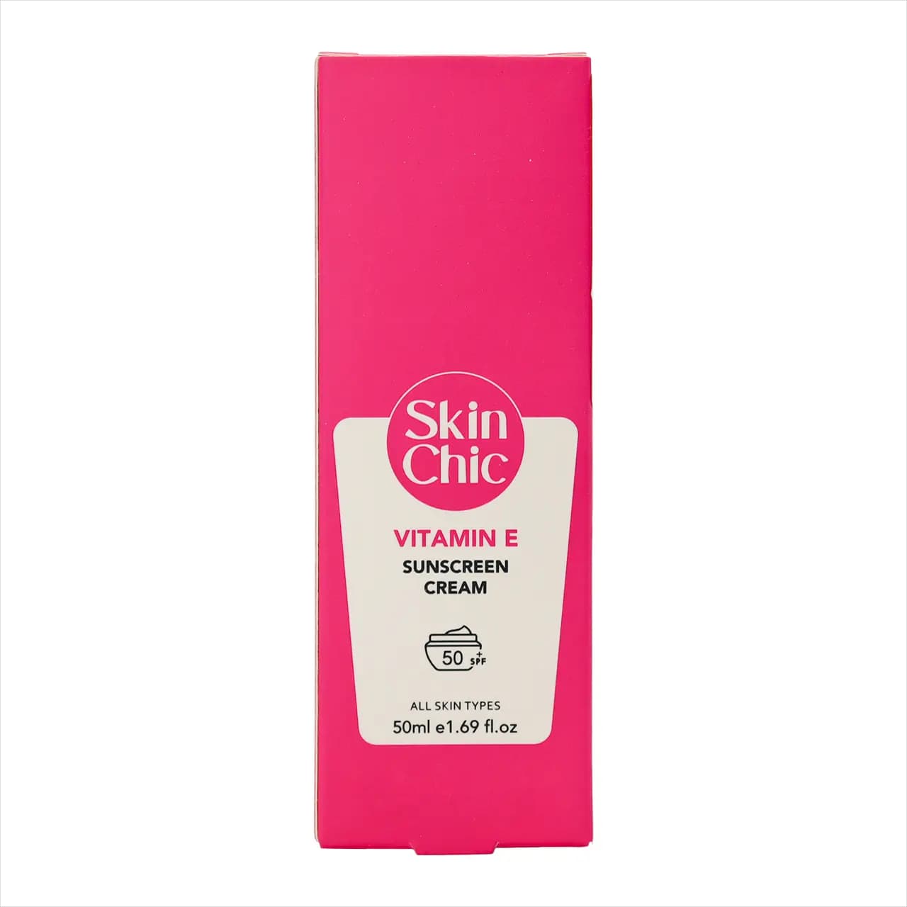 کرم ضد آفتاب ویتامین ای اسکین شیک SPF50