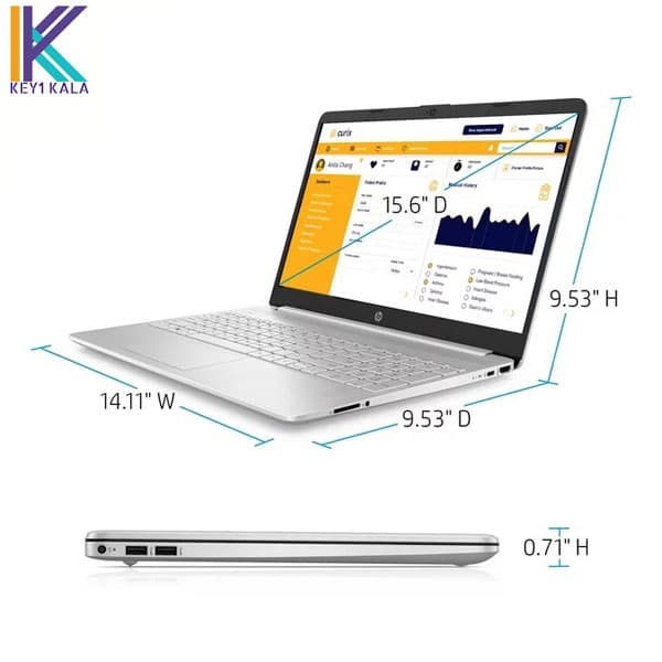 لپ تاپ اچ پی 15-DY1031WM i3(10)/8/240/intel — تصویر ۳