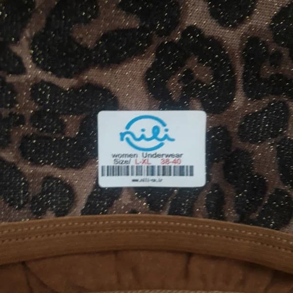 شورت زنانه نیلی مدل L-358 — تصویر ۳