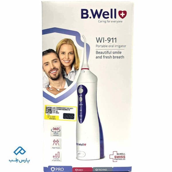 ست واترجت مدل WI-911 و مسواک برقی مدل MED-870 برند B.Well — تصویر ۵