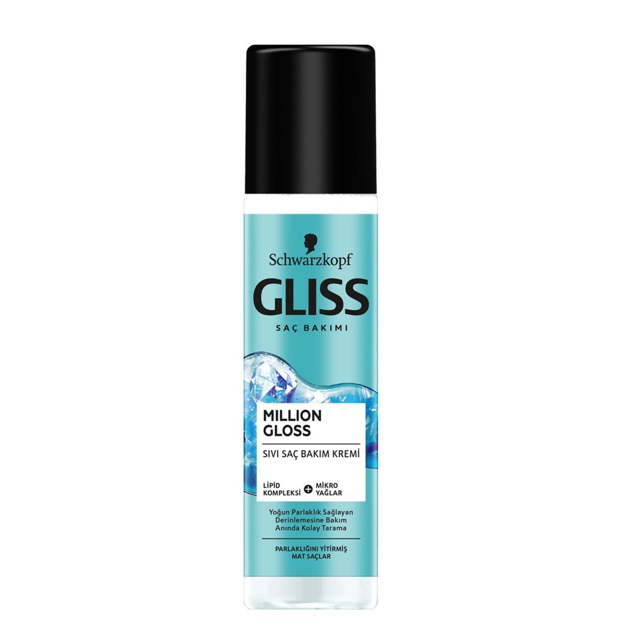 اسپری دوفاز گلیس Million Gloss درخشان کننده موهای کدر و مات حجم 200 میلی — تصویر ۲