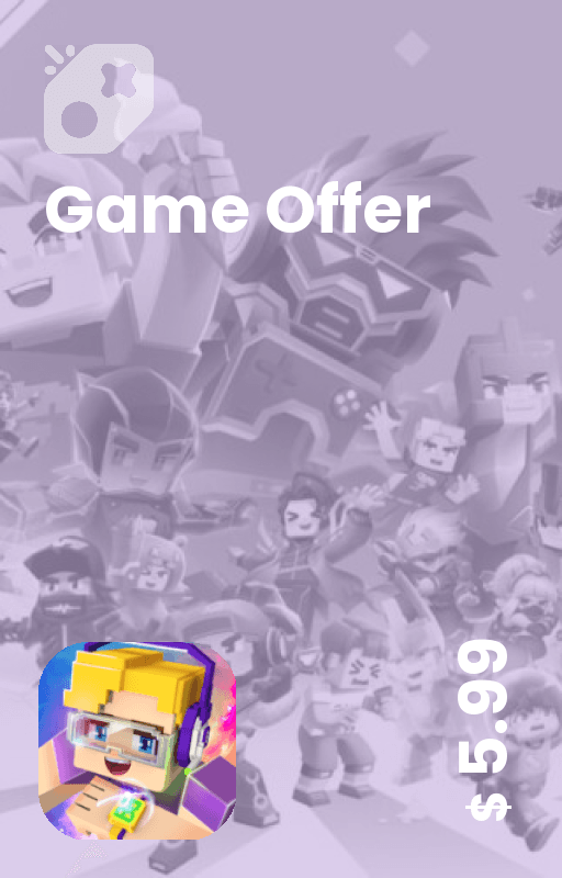 آفر 6 دلاری Blockman Go