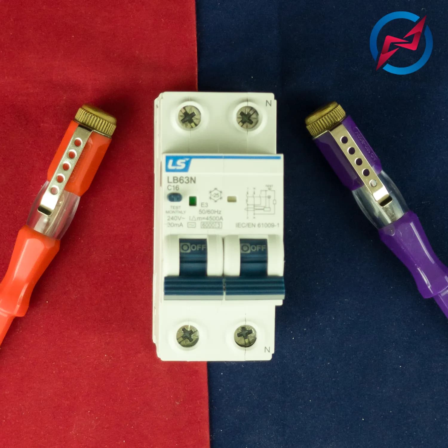 محافظ جان RCBO 1P+N-C25A LS — تصویر ۴